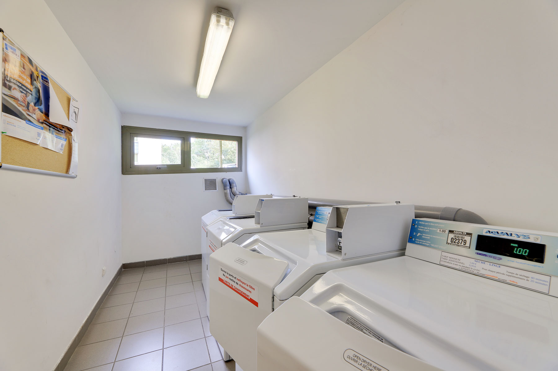 laverie résidence étudiante LOGIFAC Valenciennes City études