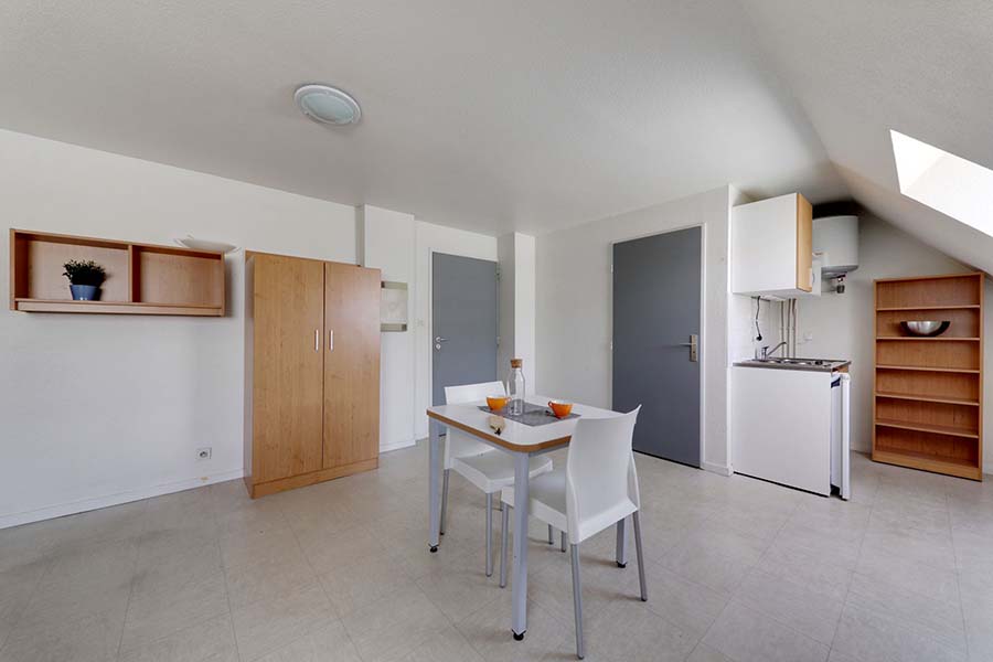LOGIFAC résidence étudiante Anthoard Grenoble cuisine