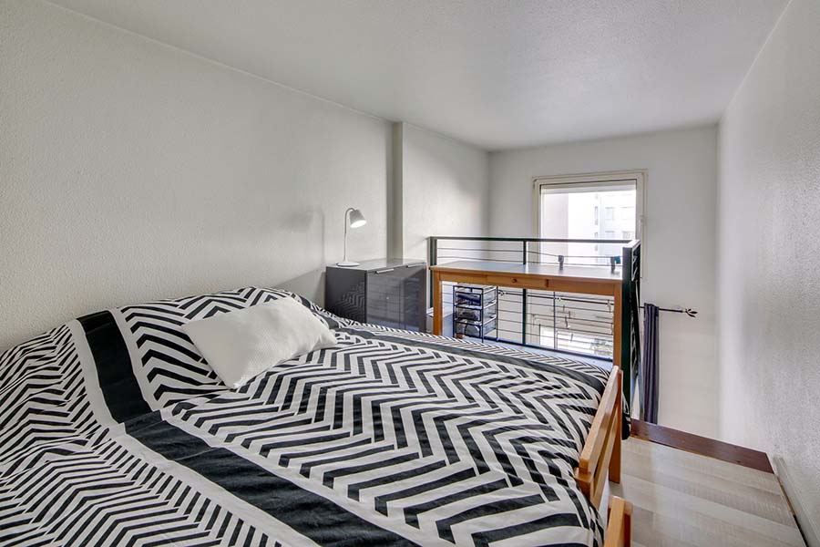 chambre résidence étudiante LOGIFAC Belles Lettres Lyon 7