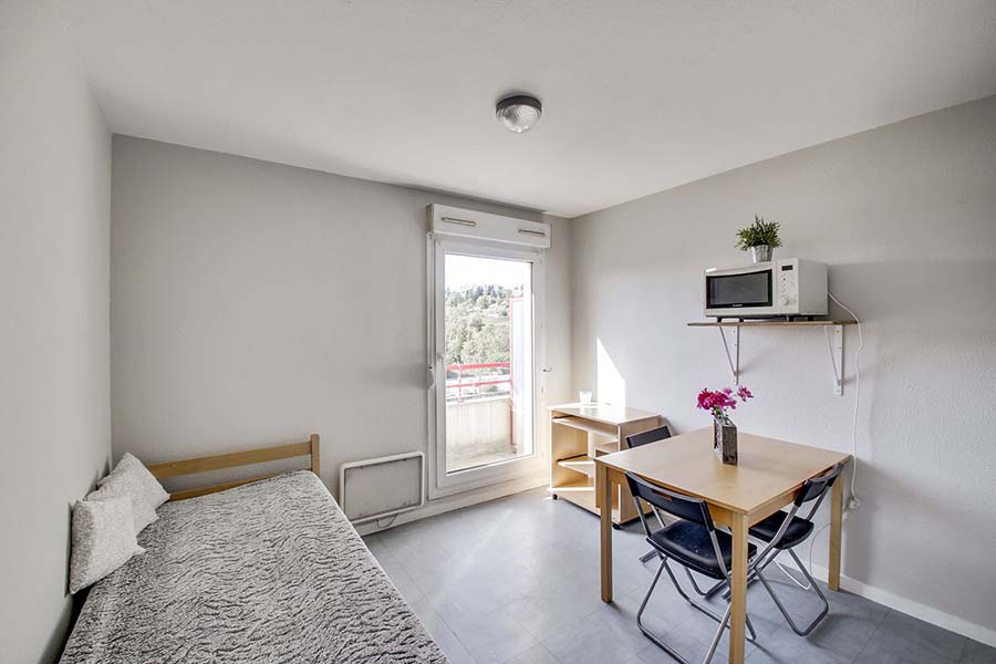 T1 résidence étudiante LOGIFAC Charcot Saint-Etienne