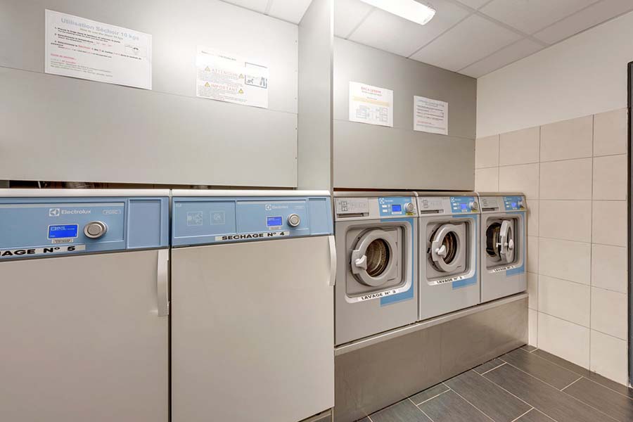 laverie résidence étudiante LOGIFAC Courmont Pierre-Bénite