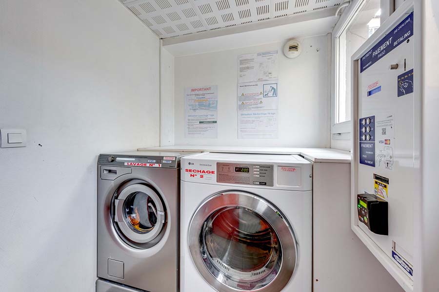 Laverie résidence étudiante LOGIFAC Rimbaud