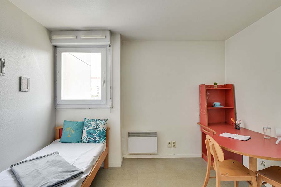 LOGIFAC résidence étudiante Saint-Mandéen Paris chambre