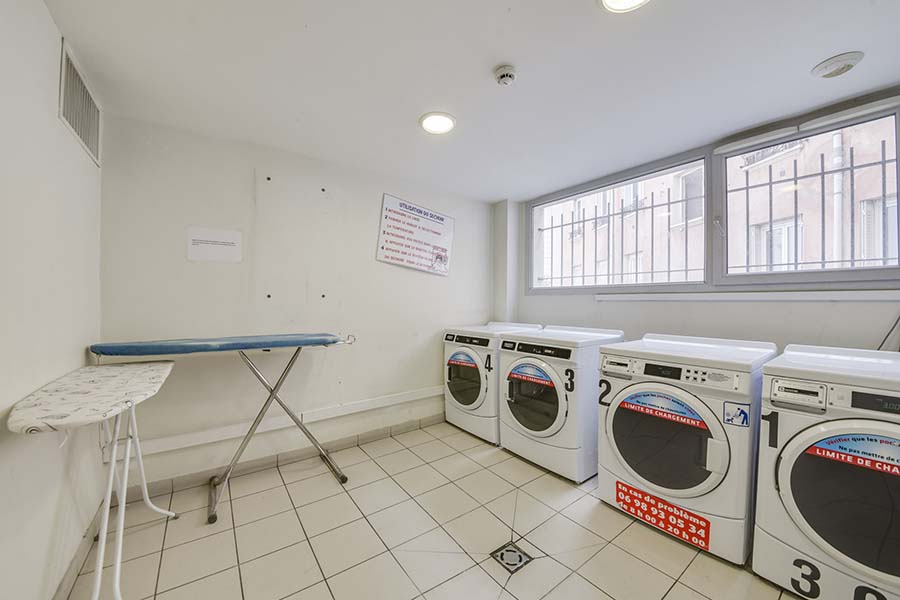 laverie LOGIFAC résidence étudiante Lyon Univers City