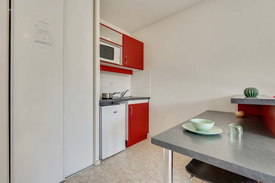 coin cuisine-residence etudiante logifac Lyon Virgile